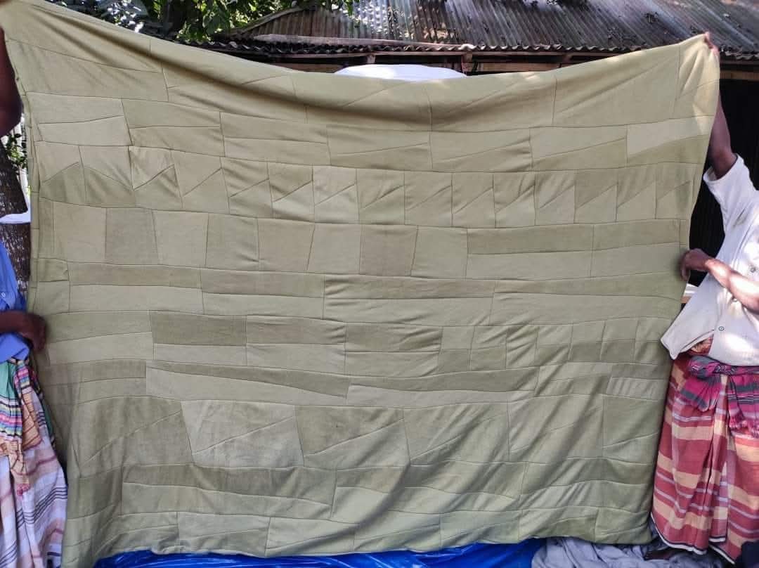 বিতরণের জুট কম্বল ১০ পিস - Duble Part ( ওজনঃ 2.5-3 কেজি )